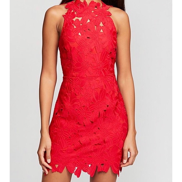 jessa lace mini dress